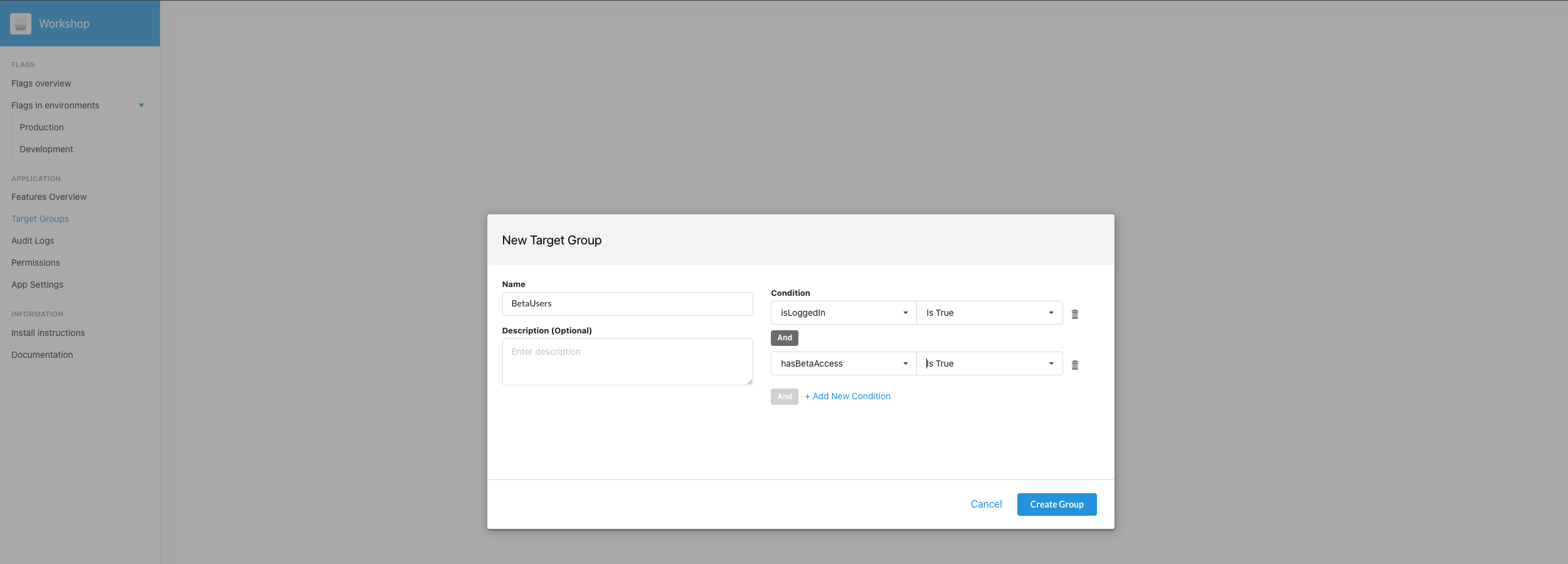 New target group